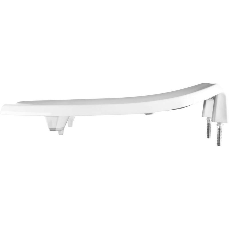 BEMIS 2L2155T 000 Medic-Aid 2" Lift Raised Open Front Plastic Toilet Seat, ELONGATED, Long Lasting Solid Plastic, White - Image 3